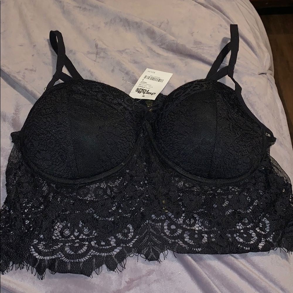 Black bra or top